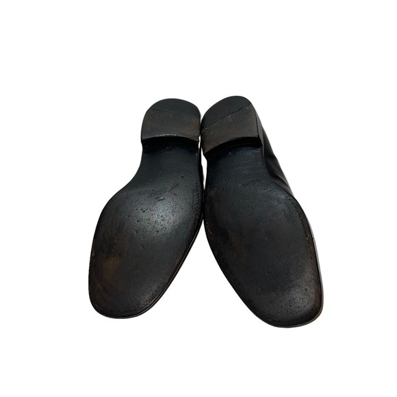 Prada Leather Dress Loafers Man Shoes Size 10 - Picture 7 of 10